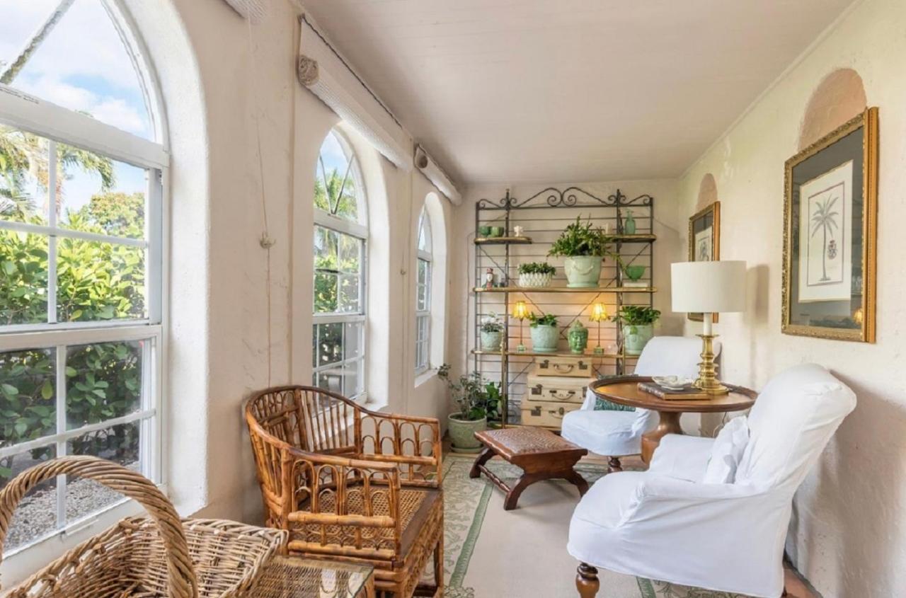 Tropical Designer House In Heart Of Antique Row Wpb Villa West Palm Beach Exterior foto
