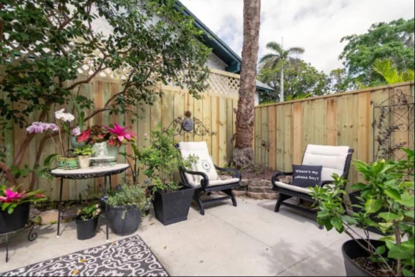 Tropical Designer House In Heart Of Antique Row Wpb Villa West Palm Beach Exterior foto